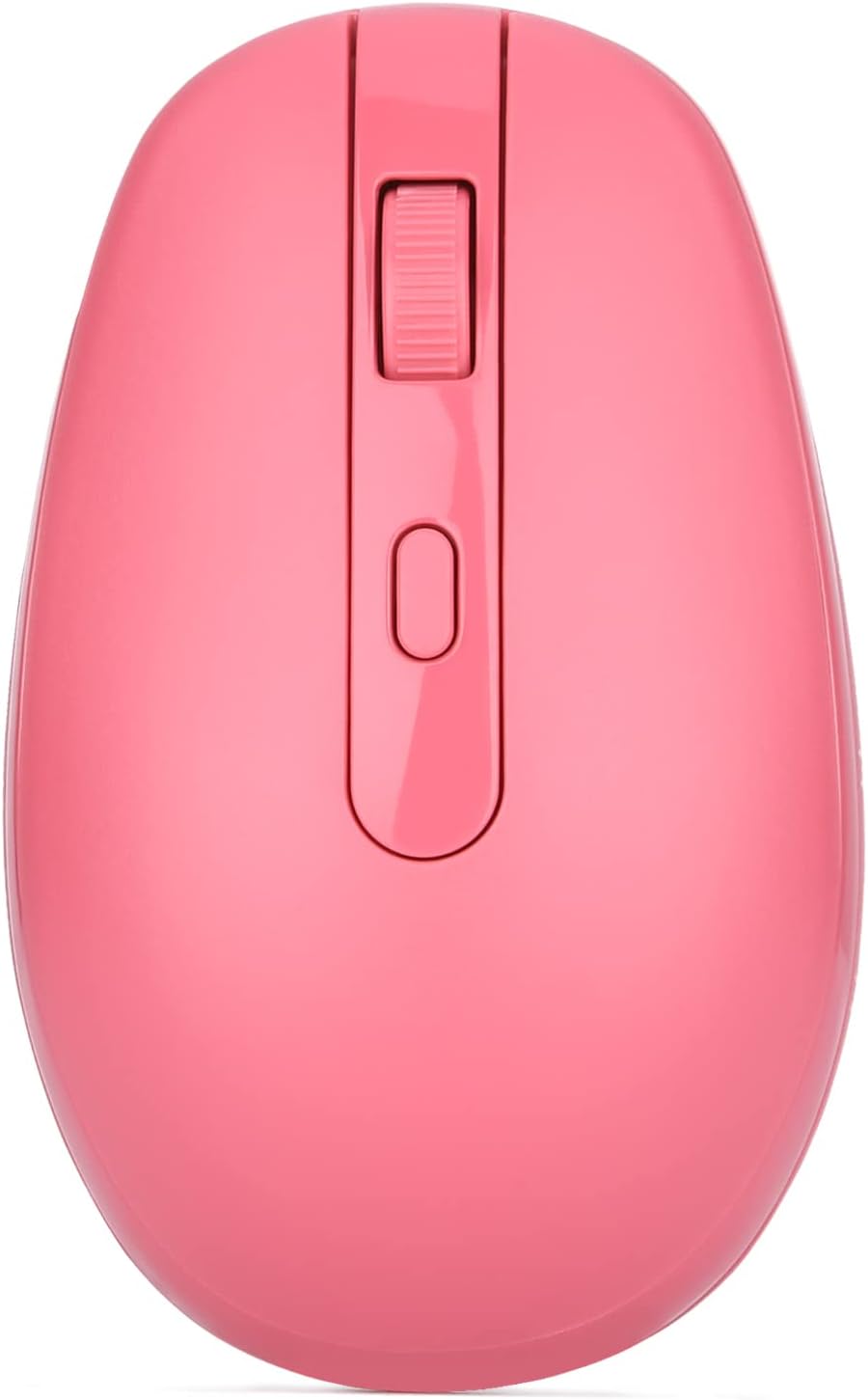 Wireless 2.4G Silent Mouse, Computer Mouse with USB Nano Receiver for Laptop, PC, Mac, Chromebook, Windows (Pink)